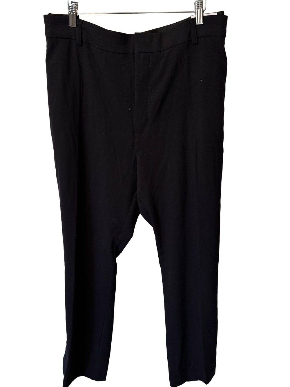 NWT Nine West Women’s High Rise Barely Bootcut Black Dress Pants Size 22W Short